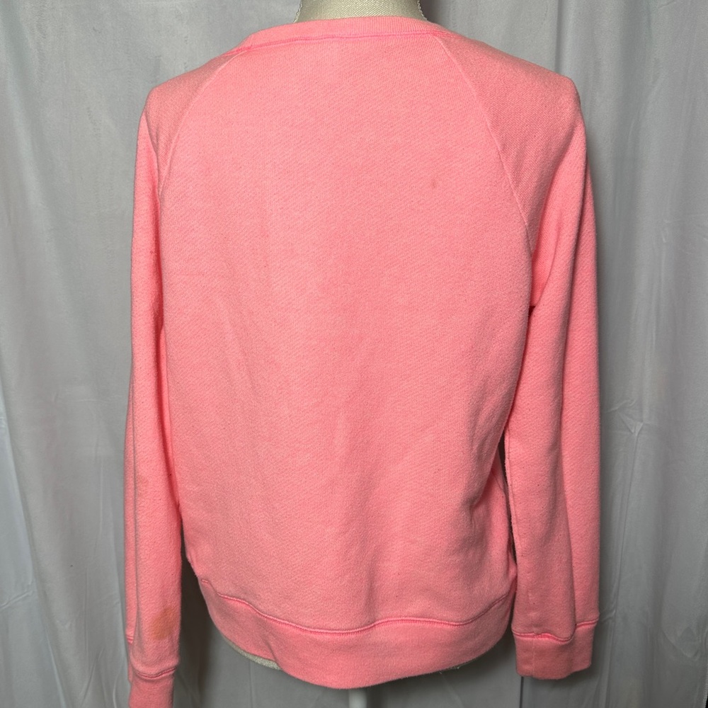Victoria Secret Angels Have More Fun Sweatshirt Top Size Medium 8 10 - Picture 4 of 4